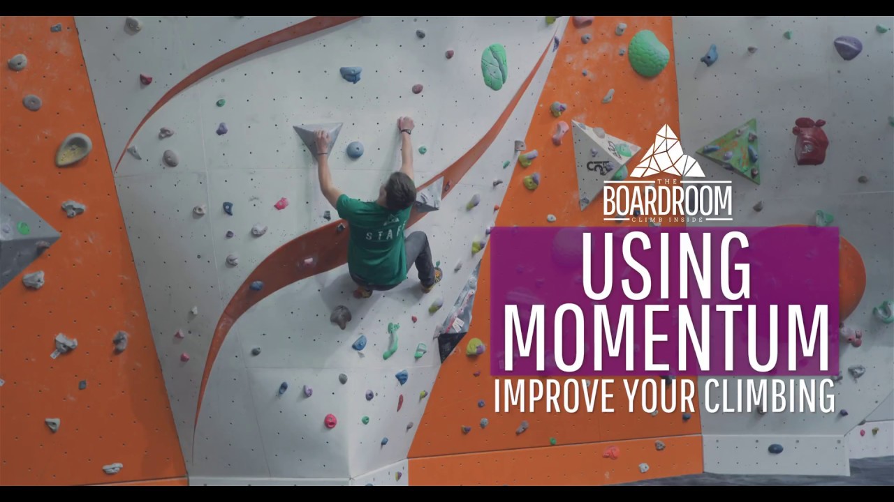 How to use momentum whilst climbing