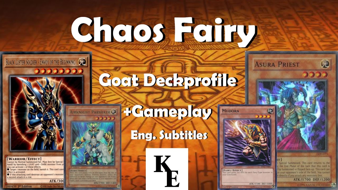 Yu-Gi-Oh! Goat Deck Profile #009 Chaos Fairy + Gameplay (eng. sub)