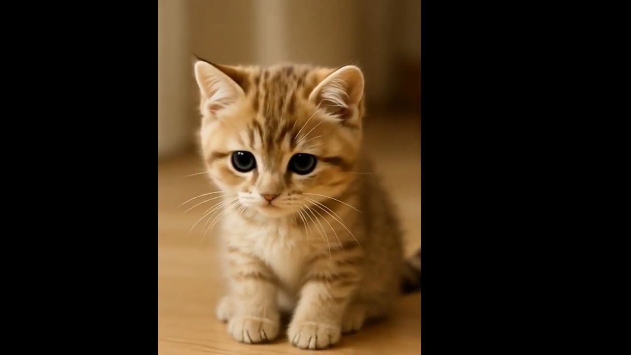 💛 Самый Милый Котёнок в Мире — Просто Посмотри на Эти Глазки! 🐾