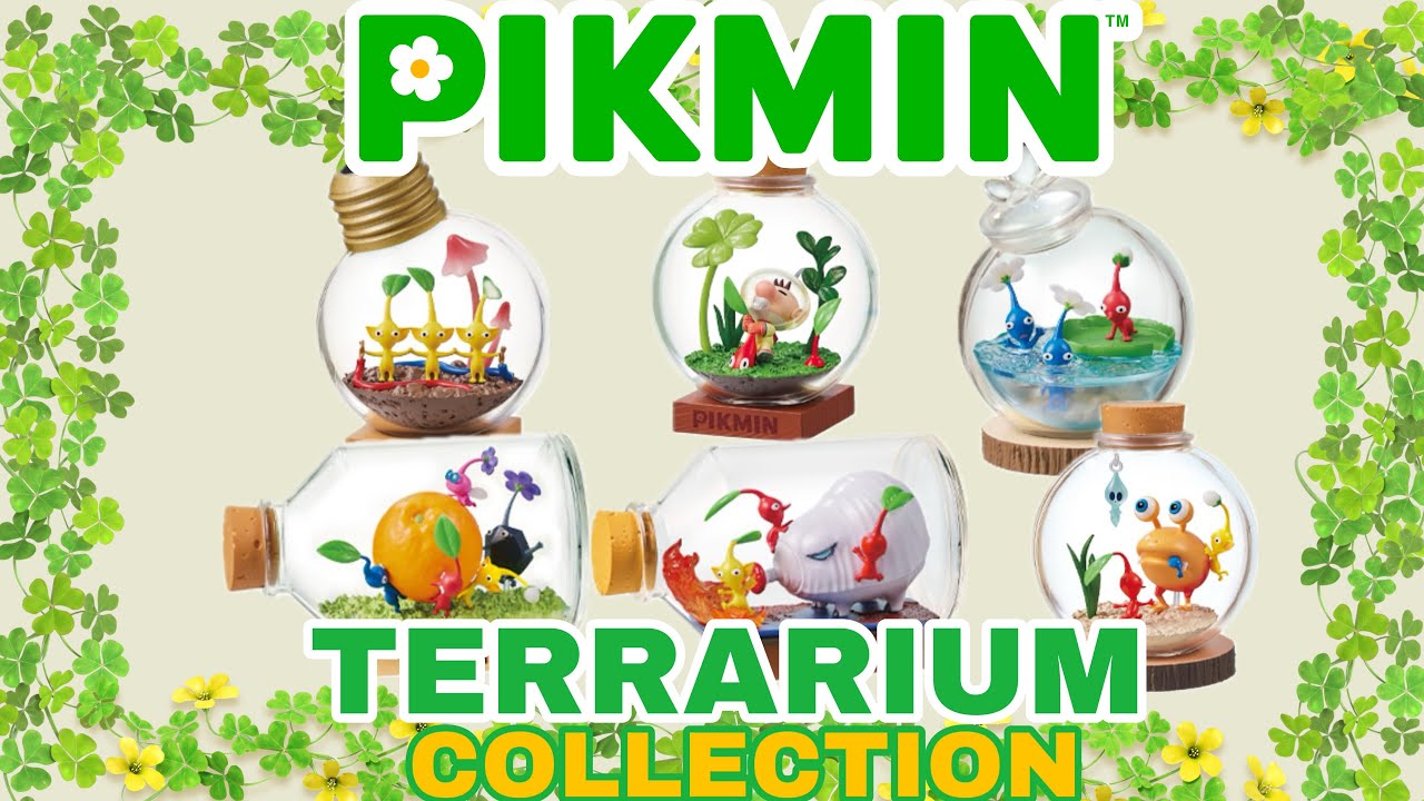 Pikmin Terrarium Collection | Unboxing/Review #pikmin #nintendo #gaming