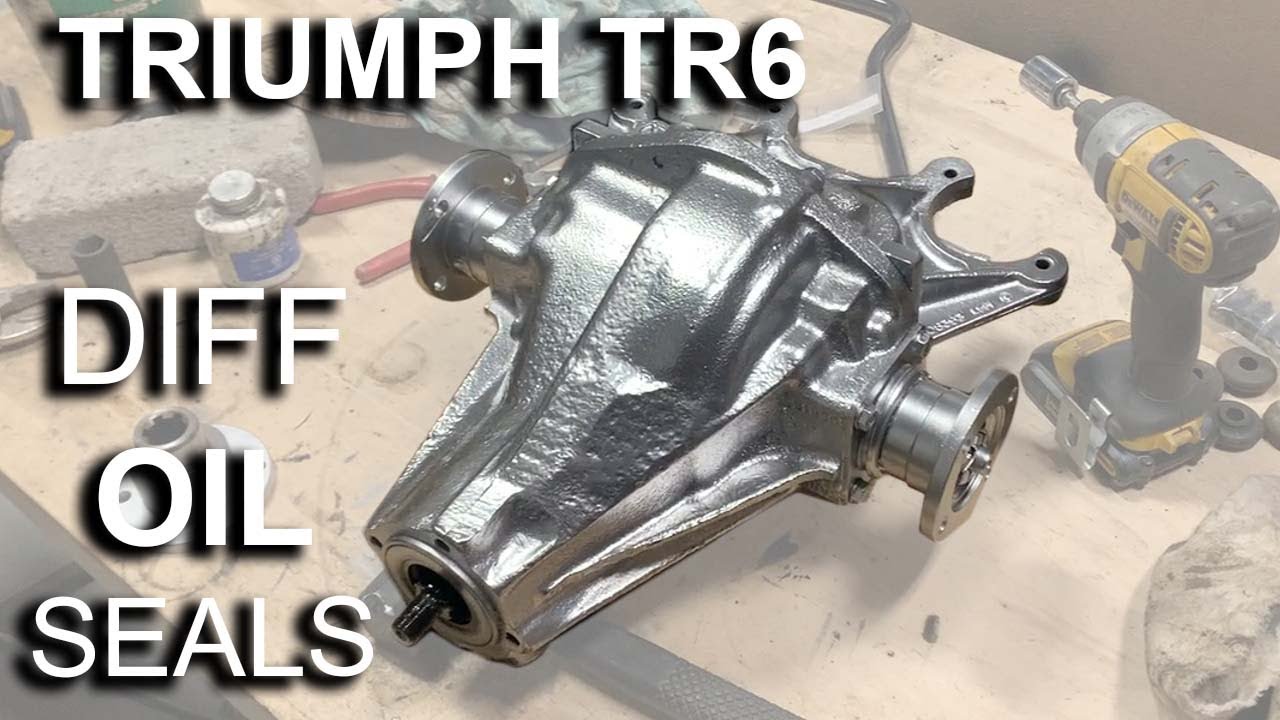 1974 Triumph TR6 - Part 58 - Differential Oil Seals