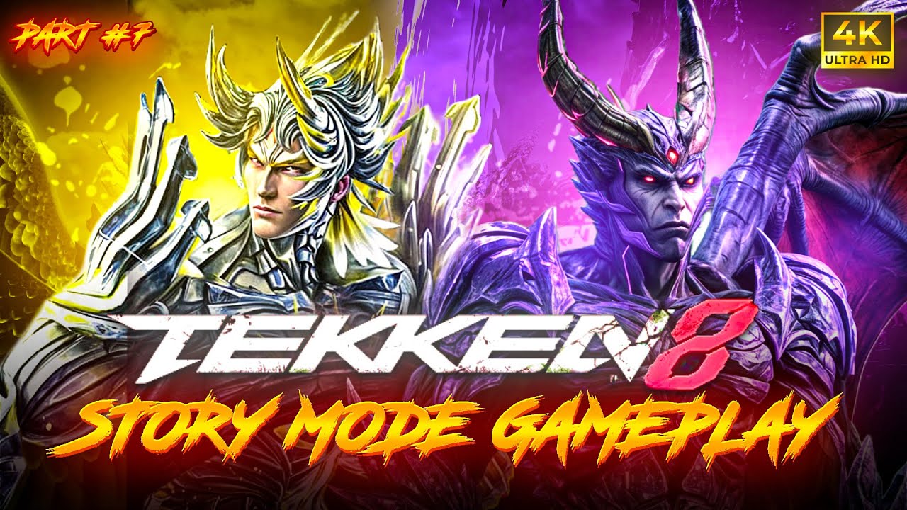 ANGLE JIN VS DEVIL KAZUYA | TEKKEN 8 STORYMODE FULL WALKTHROUGH ( CHAPTER  13 - 14 )