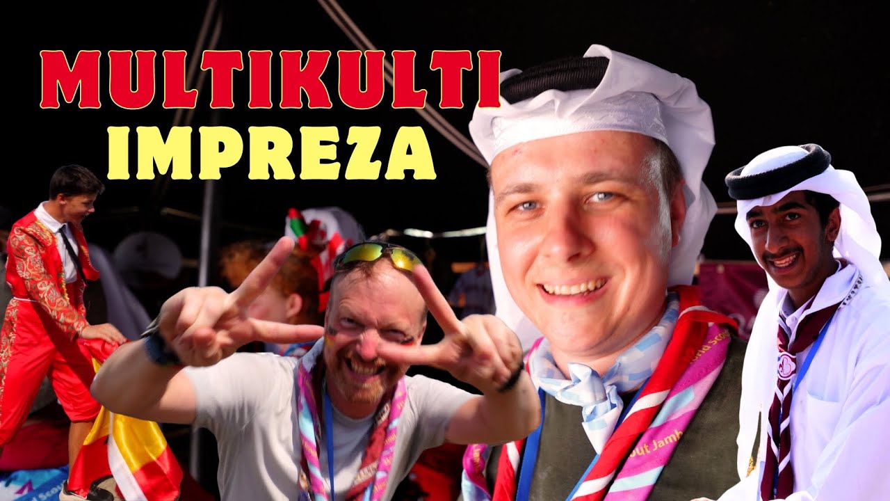 Wielokulturowa impreza na zlocie skautowym(Jamboree w Korei)