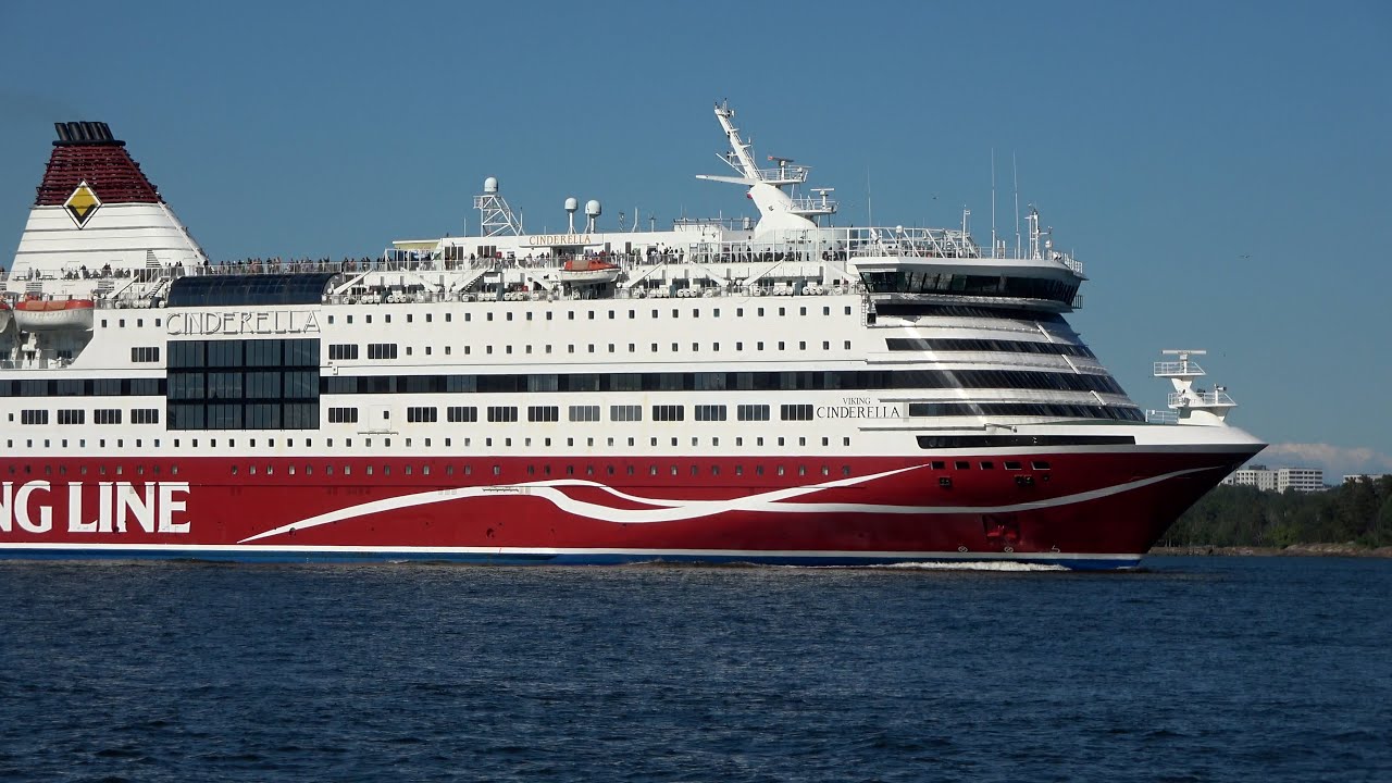 Silja Symphony & Viking Cinderella Port of Helsinki
