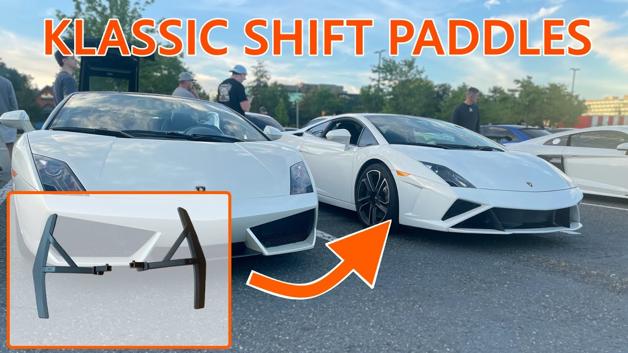 Introducing Klassic Shift Paddles - I brought back the KLA Shift Paddles for 2004-2014 Gallardo