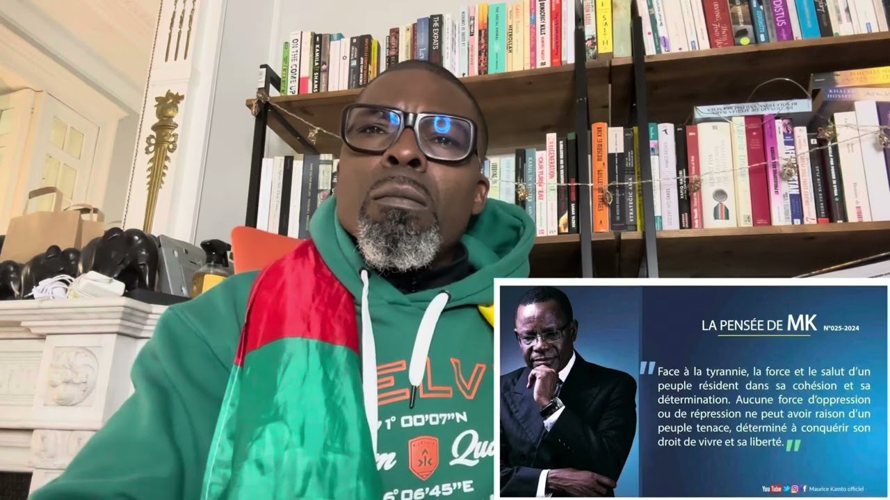 Message de Maurice kamto. 