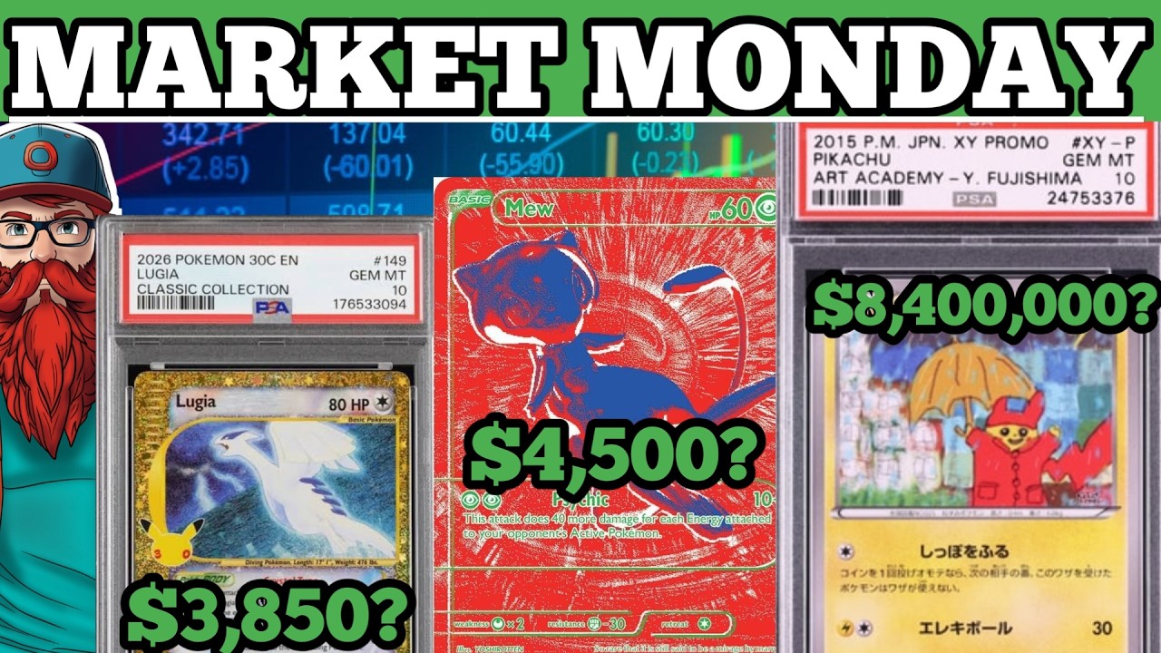 POKEMON MARKET MONDAY! Weekly Investing, Collecting, & News Update!