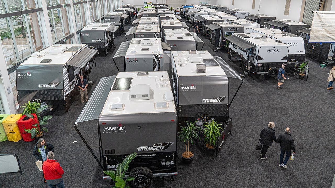 Dave Benson Caravans / Essential Caravans at Let's Go - Adelaide Carvavan & Camping Sale 2023