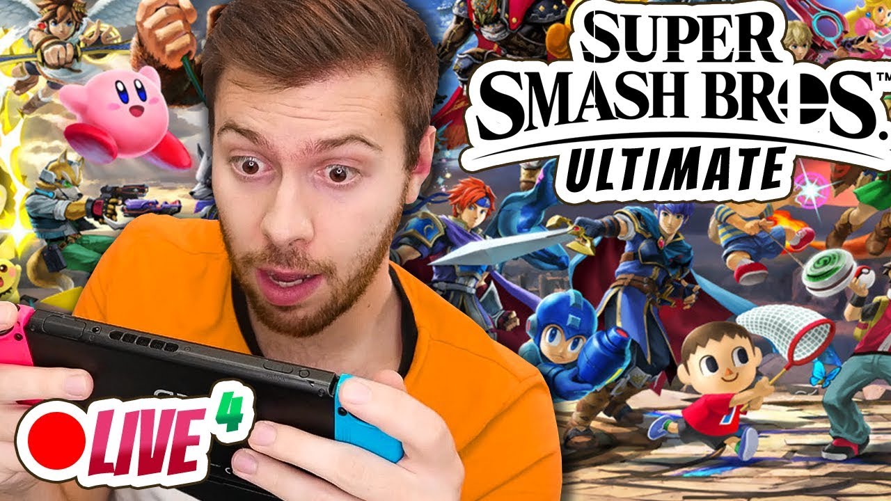 LIVE SUPER SMASH BROS ULTIMATE - +32 COMBATTANTS #4
