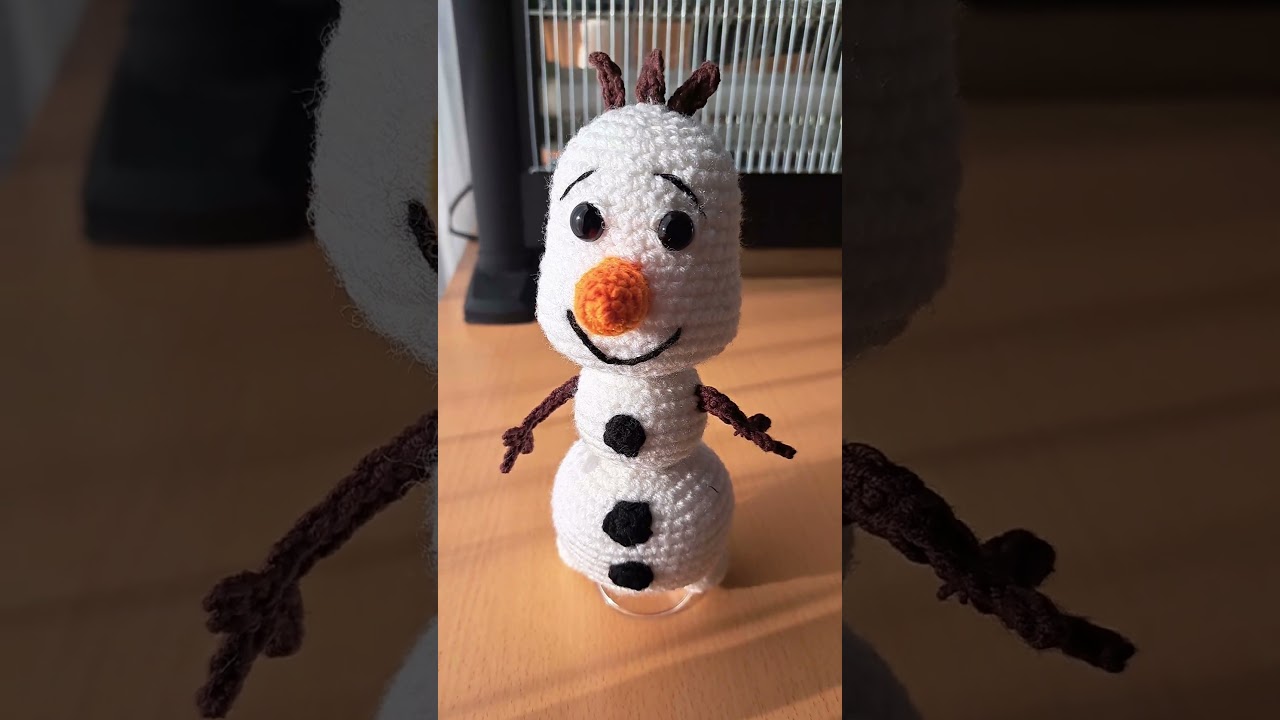 crochet olaf Snowman ⛄️ 