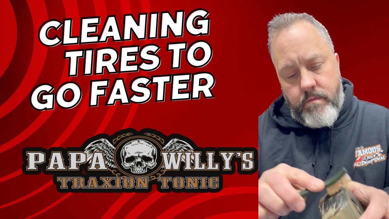 Cleaning tires with Papa Willy’s G.RIP