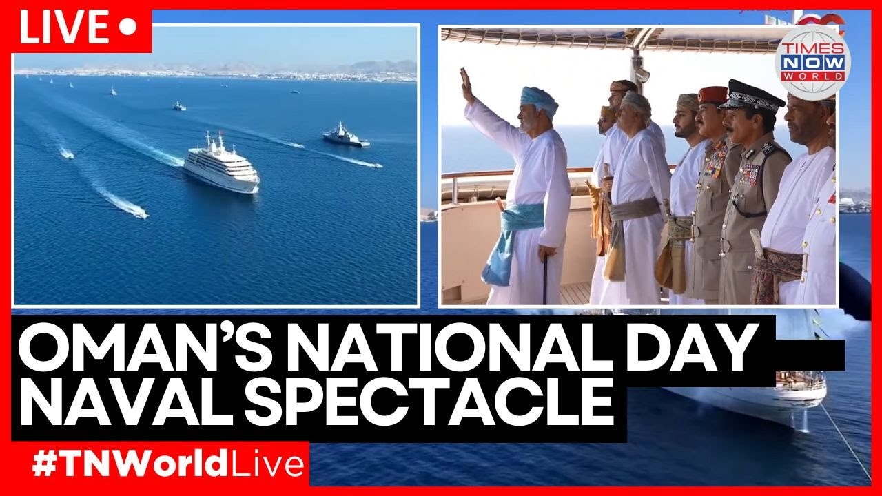 OMAN FLEET PARADE LIVE | Sultan Haitham bin Tarik Graces Glorious National Day Celebrations