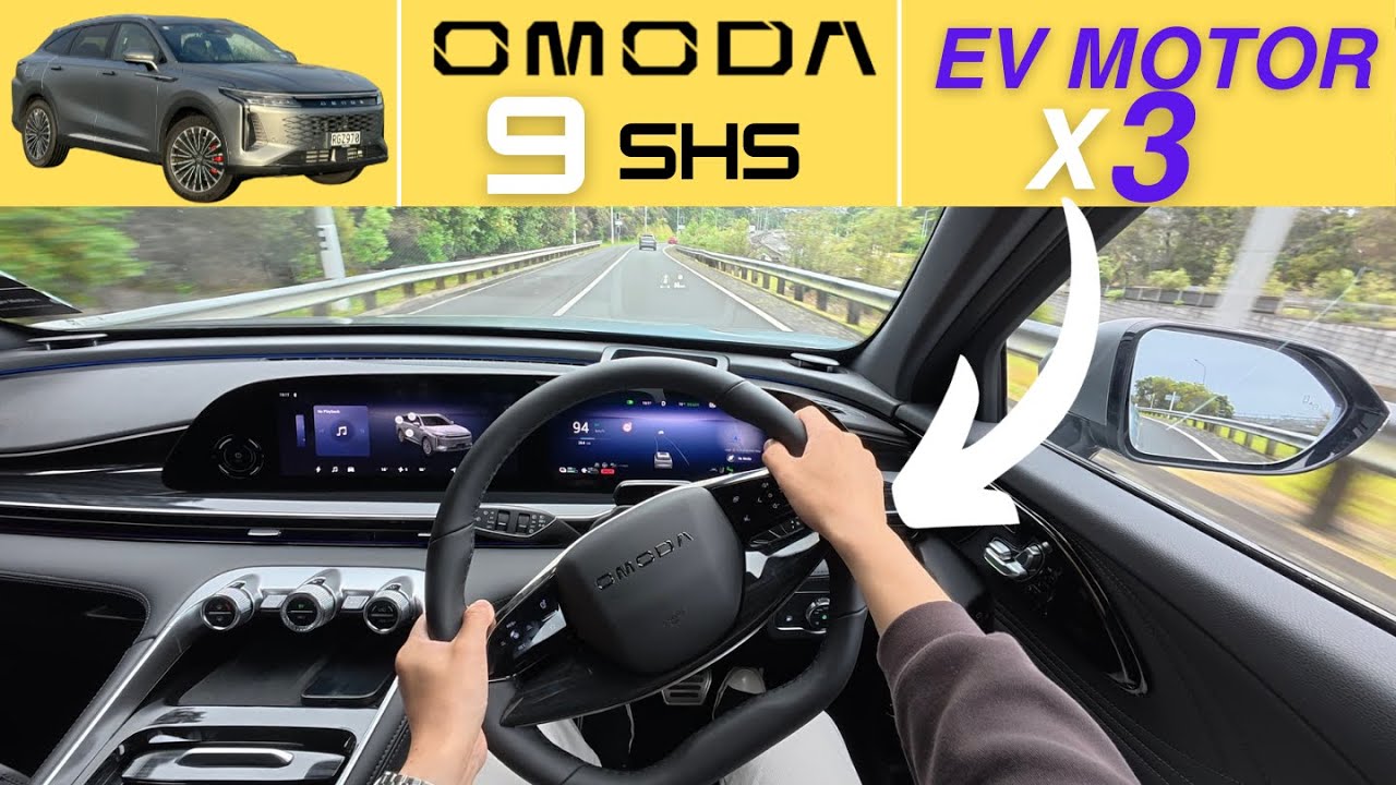 Omoda 9 SHS | Обзор NZ POV Drive – Самый продвинутый PHEV-внедорожник с большим запасом хода