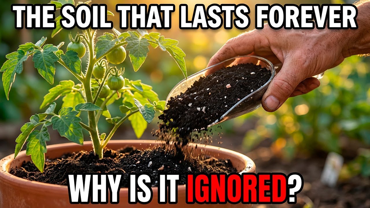 The Soil That Fertilizes Itself FOREVER. Why Don't Conventional Farmers Use It?