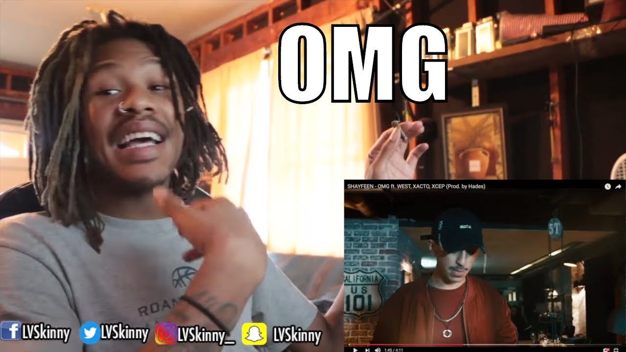 SHAYFEEN FT. WEST, XACTO & XCEP - OMG (Reaction Video)