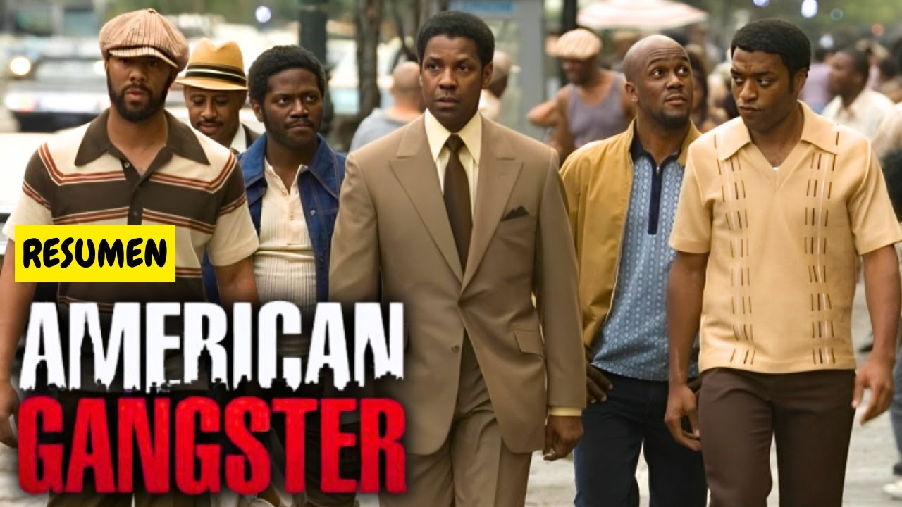 GÁNGSTER AMERICANO (RESUMEN)
