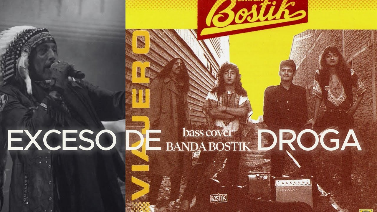 Exceso de droga - Banda Bostik (bass cover)
