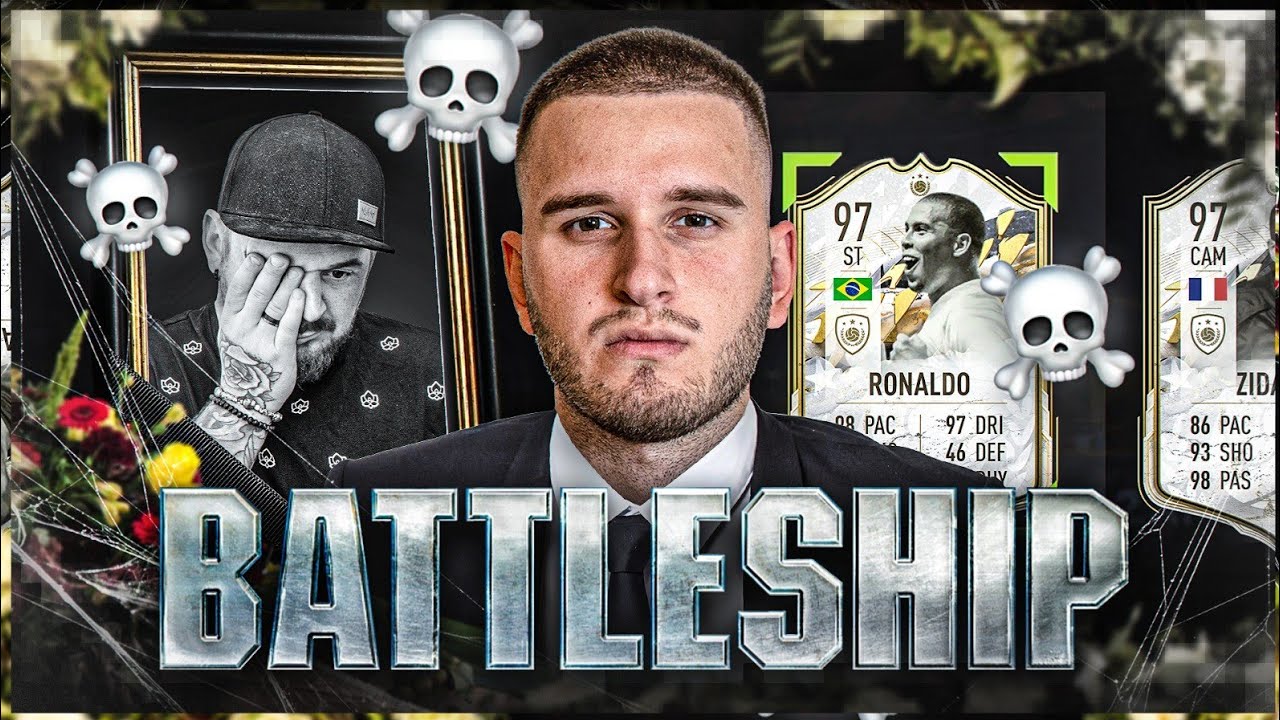 Als GAST auf eigener BEERDIGUNG 💀 92+ MOMENTS ICON PLAYERPICK BATTLESHIP WAGER vs IamTabak FIFA 22