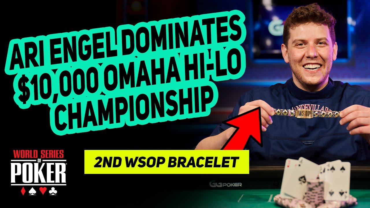 Ari Engel Outlasts Phil Hellmuth and Wins $10,000 Omaha Hi-Lo WSOP Championship Bracelet