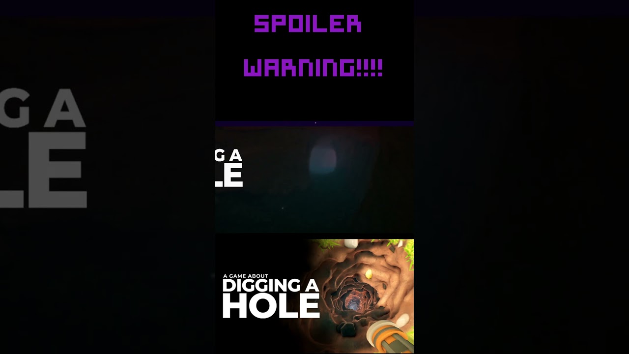 Something at the bottom of the hole #AGameAboutDiggingAHole #Gaming #Twitch #TwitchHighlights