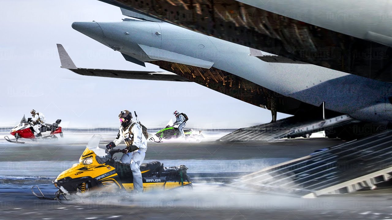 US Special Forces Insane Deployment Technique to North Pole From Cargo Planes