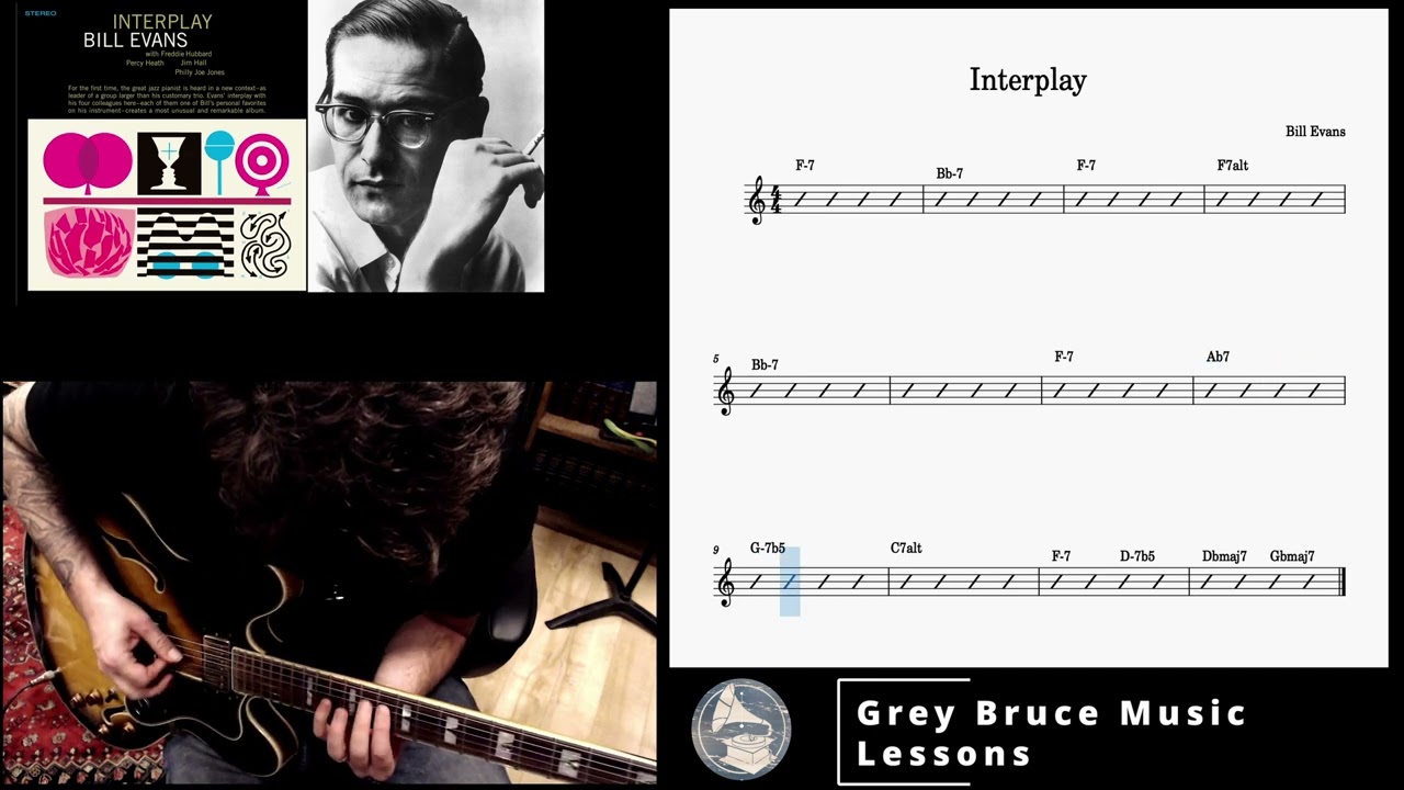 Bill Evans Interplay chart playthrough