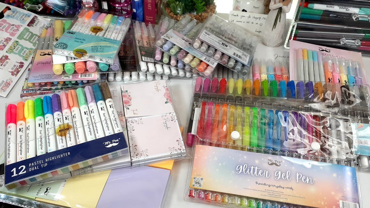 Must Watch Mr.Pen New Goodies... I Show Several Of My Favorite Too 