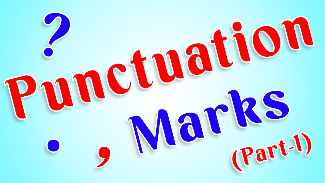 Full stop, Comma & Question mark | Punctuation Marks (Part-1) | Rim's English