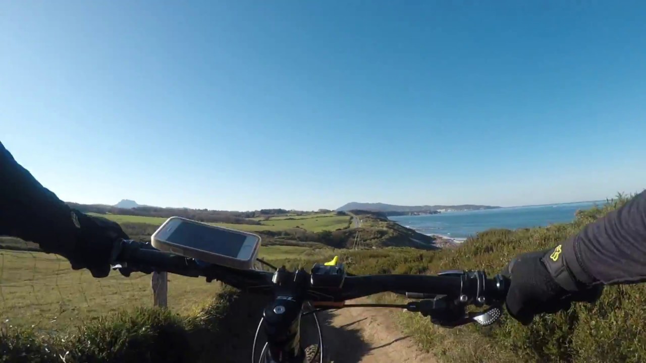 VTT Corniche Pays basque : St jean de Luz - Hendaye