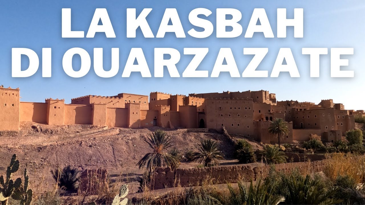 La kasbah di Ouarzazate e gli Atlas studio. VANLIFE IN MAROCCO.