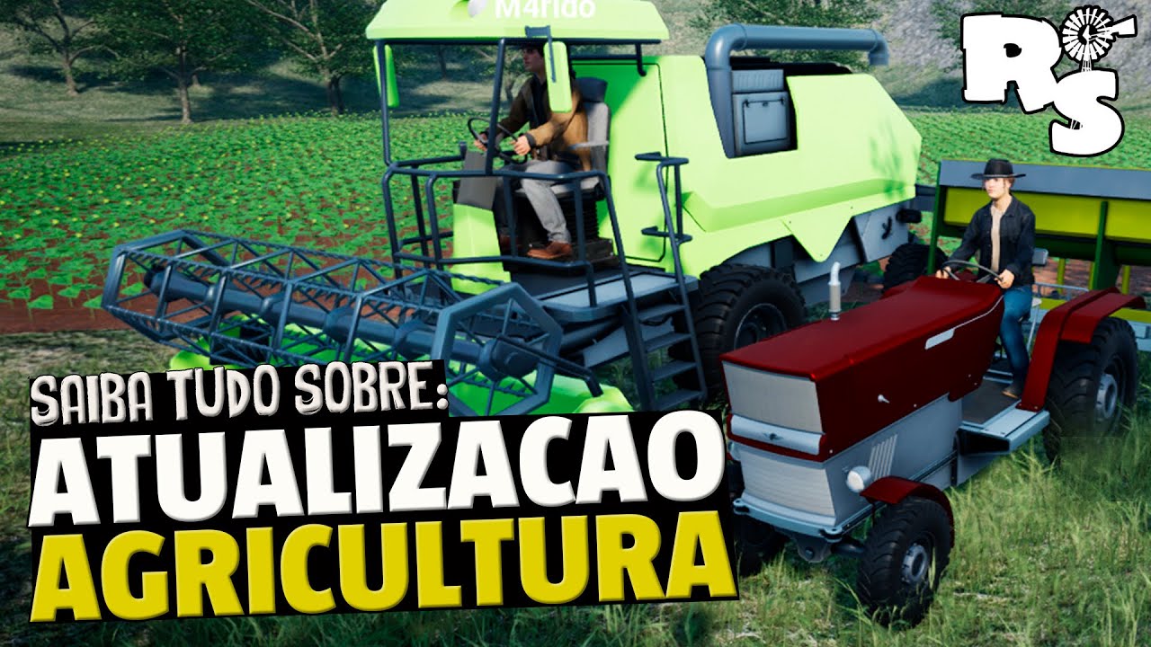 GRANDE ATUALIZAÇÃO RANCH SIMULATOR: Agricultura, Trator, Colheitadeira e mais... (DEZEMBRO 2022)