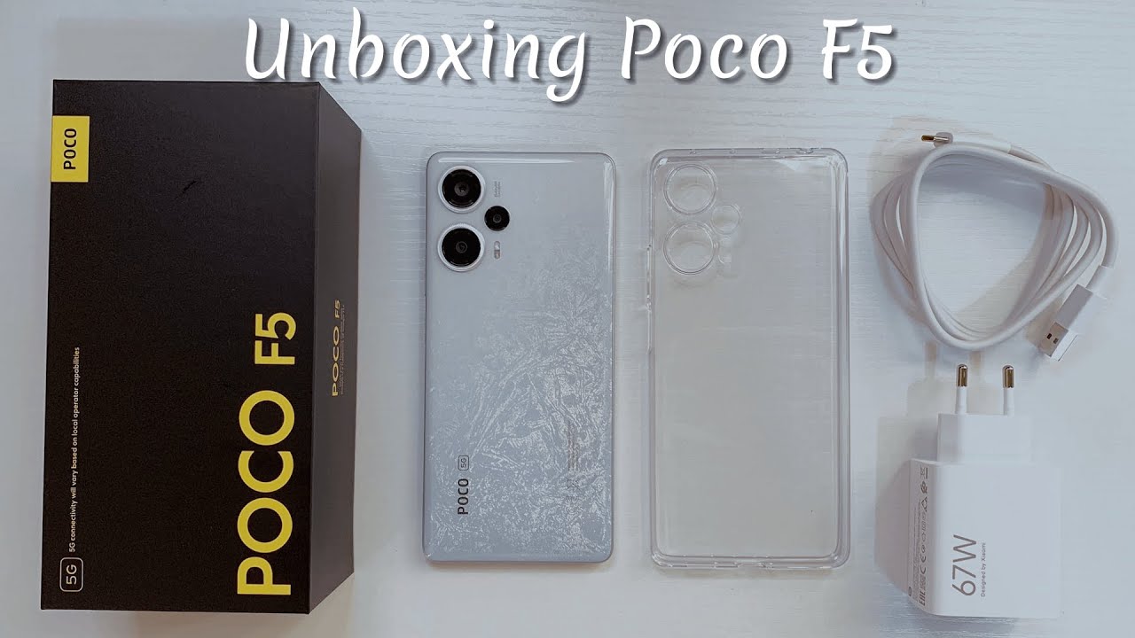 Unboxing Poco F5 (ASMR &bull; Aesthetic)
