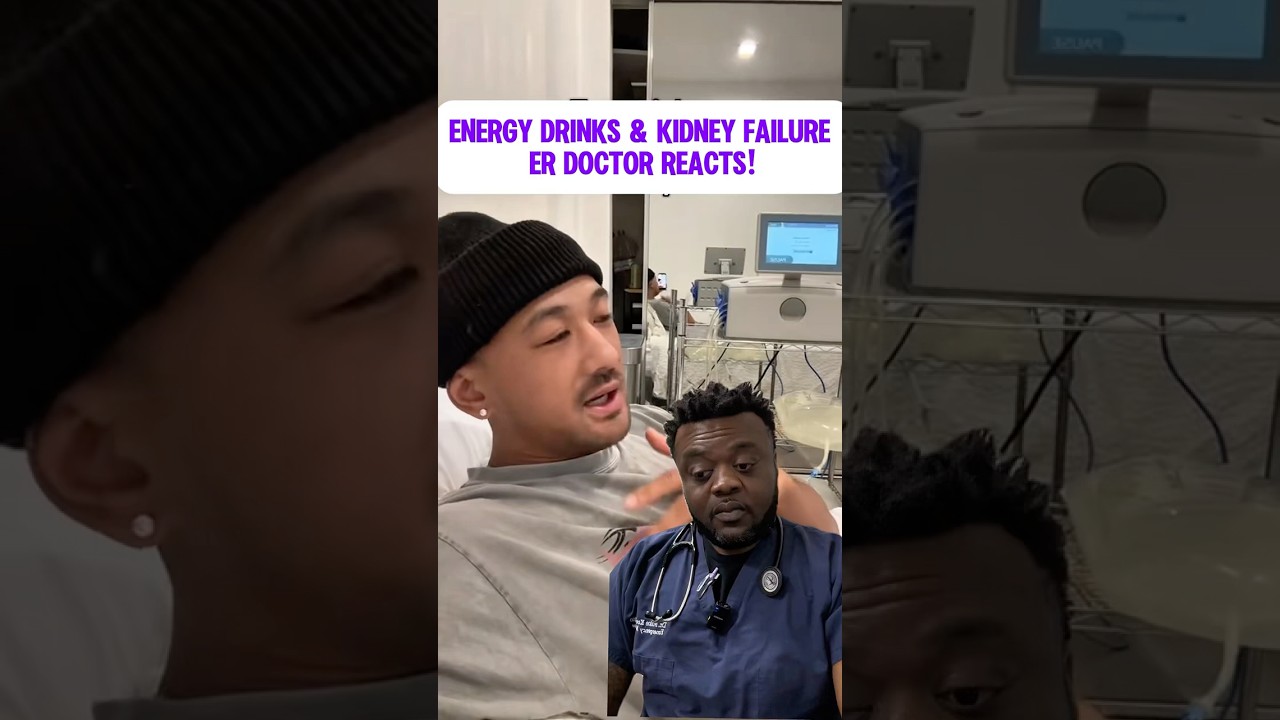 Energy Drinks vs. Kidneys | ER Doc Reacts ⚡🩺