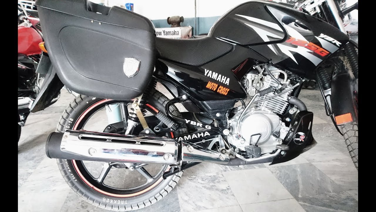 How To change silencer on YBR G Into YBR Z Review