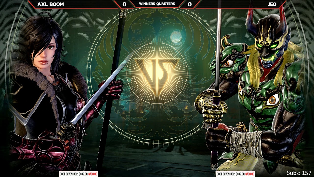 SC6 @ NLBC 210 Online Edition  - Axl Boom vs. Jeo