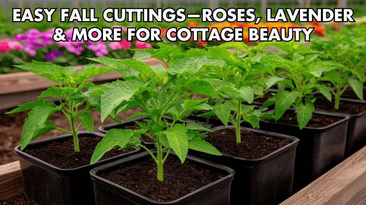 Grow Your OWN Cottage Garden: Simple Autumn Cuttings for Endless Spring Blooms 🌿🌸