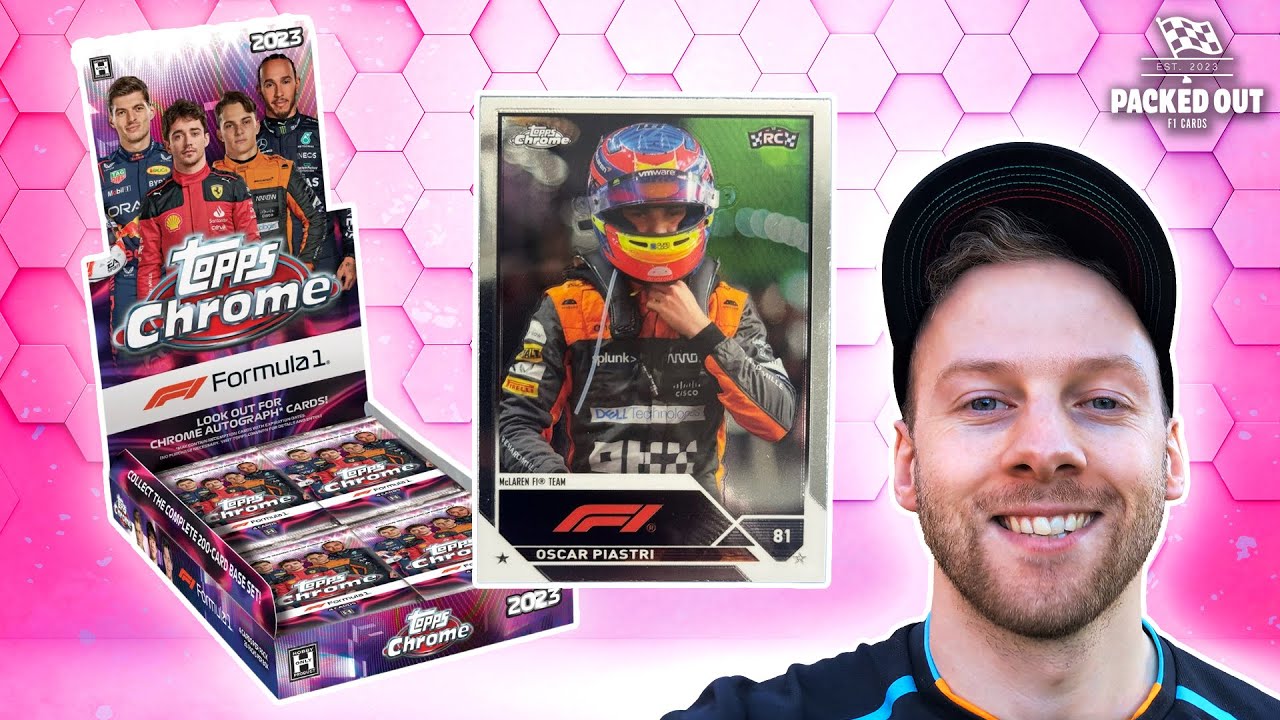 ОТКРЫВАЕМ КОРОБКУ TOPPS CHROME F1 ЗА 500 ДОЛЛАРОВ (СПОРТИВНЫЕ КАРТОЧКИ)