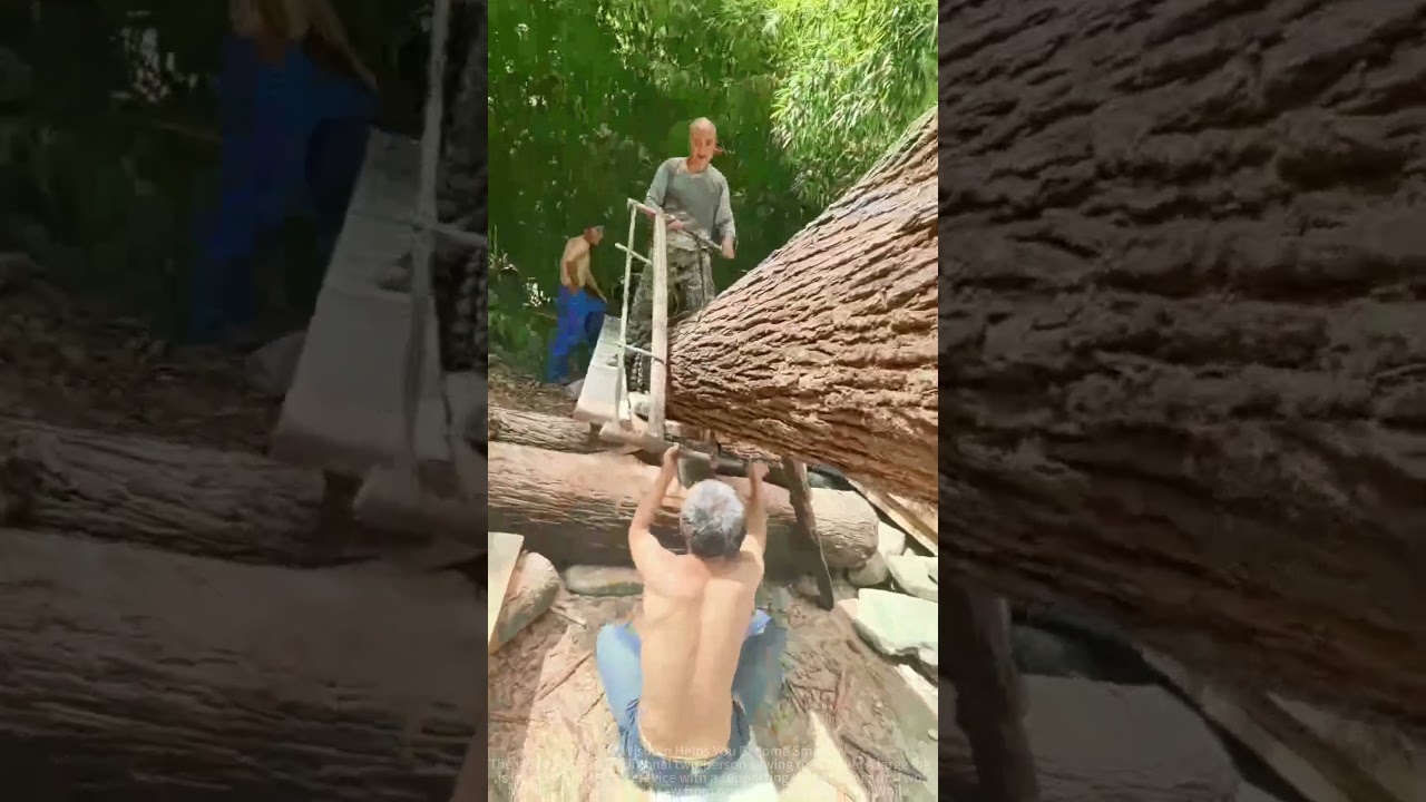 Traditional double sawing: high efficiency