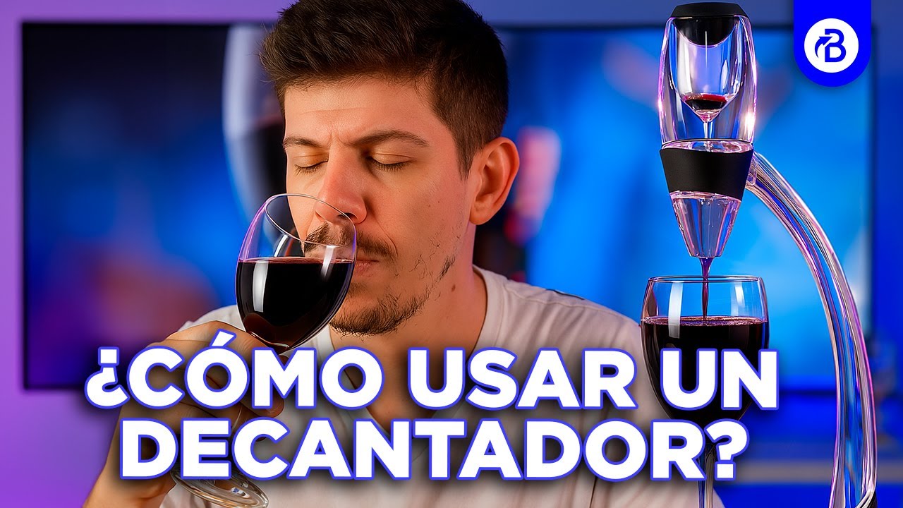 ¿CÓMO USAR UN DECANTADOR DE VINO? - MIRÁ ESTOS BENEFICIOS 🍷