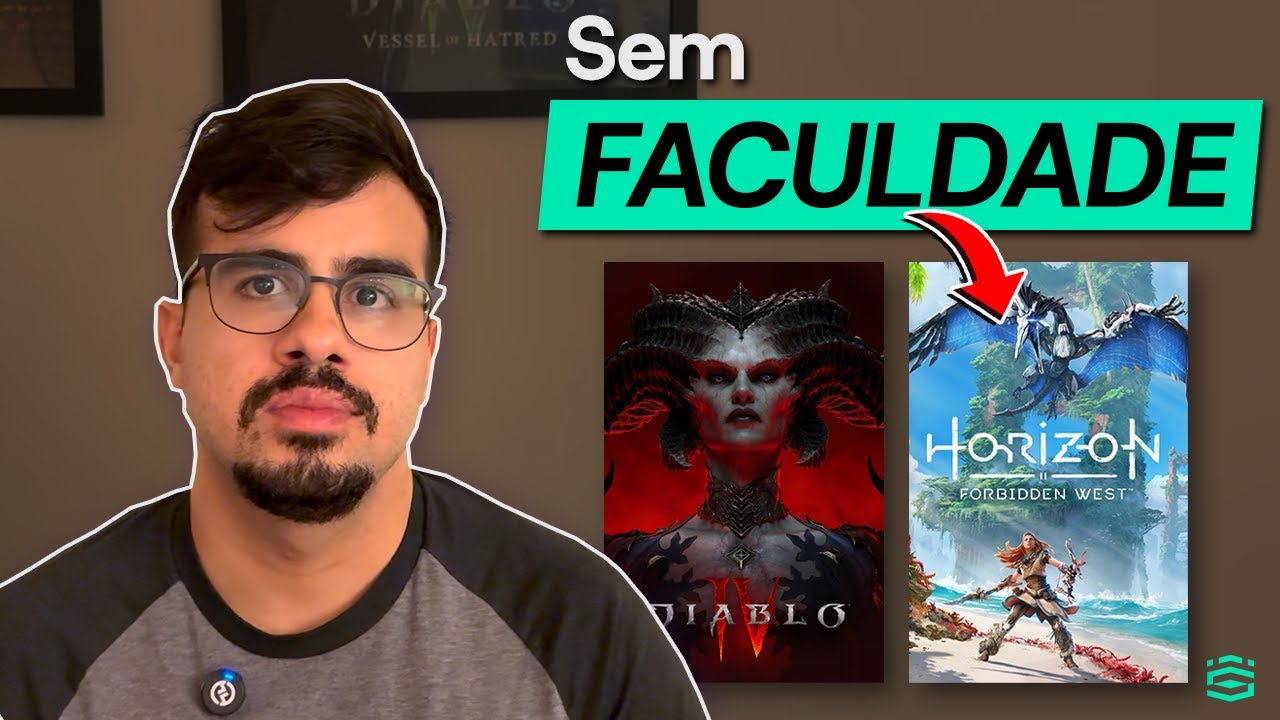 Vale a pena fazer faculdade para trabalhar com 3D e games? Minha experiência REAL