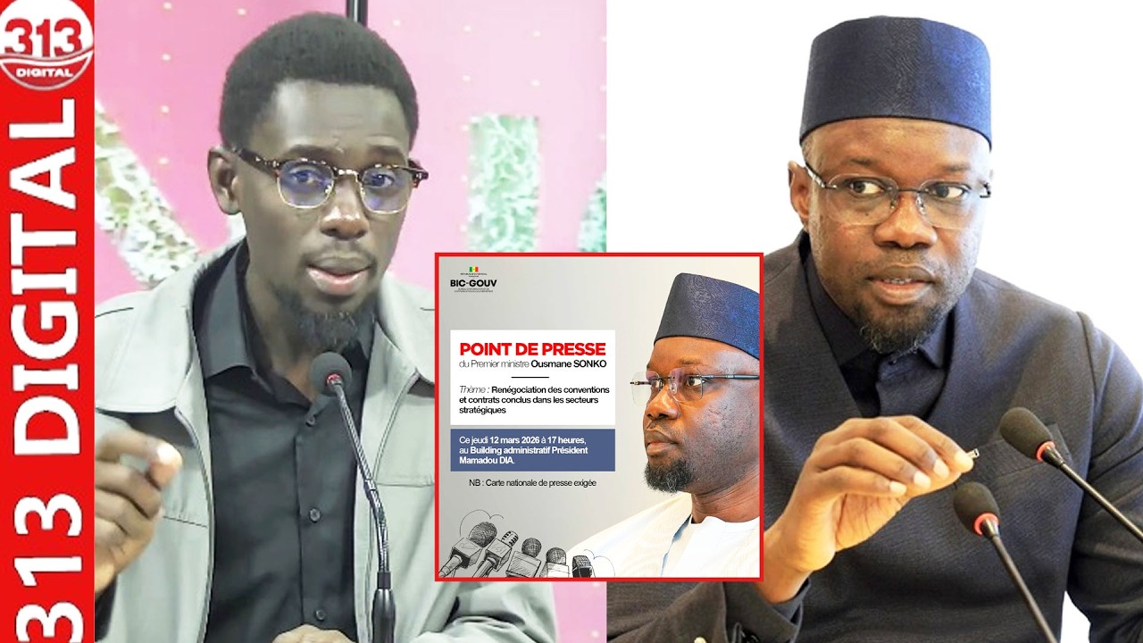 Urgent: Sonko annonce sa sortie aujourd’hui à 17h pour… Daouda Djigal donne les raisons