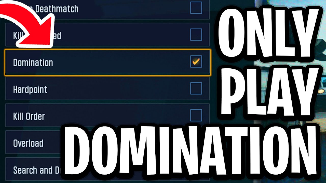 How to Only Play Domination in COD Black Ops 7 - Full Guide