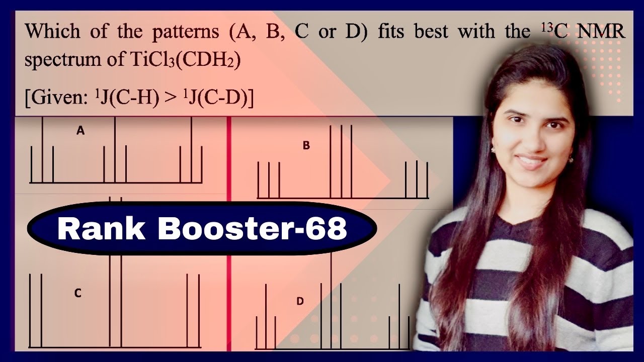 Organic Spectroscopy | 13 Carbon NMR Spectroscopy|Intensity ratio|NMR Spectrum|NET|GATE|Rank Booster