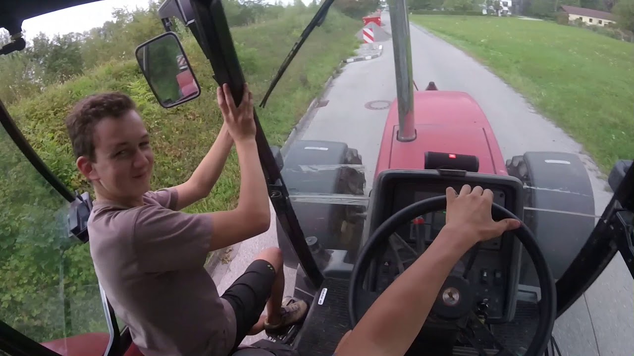 Maxxum 5130 am Limit beim Gülle fahren(Turbo Sound)