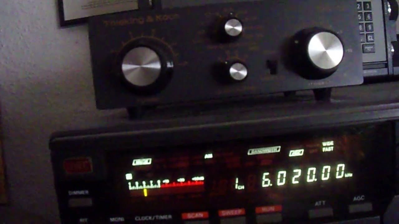 Radio Casanova International 08 03 2026 6020 kHz 08 37 UTC
