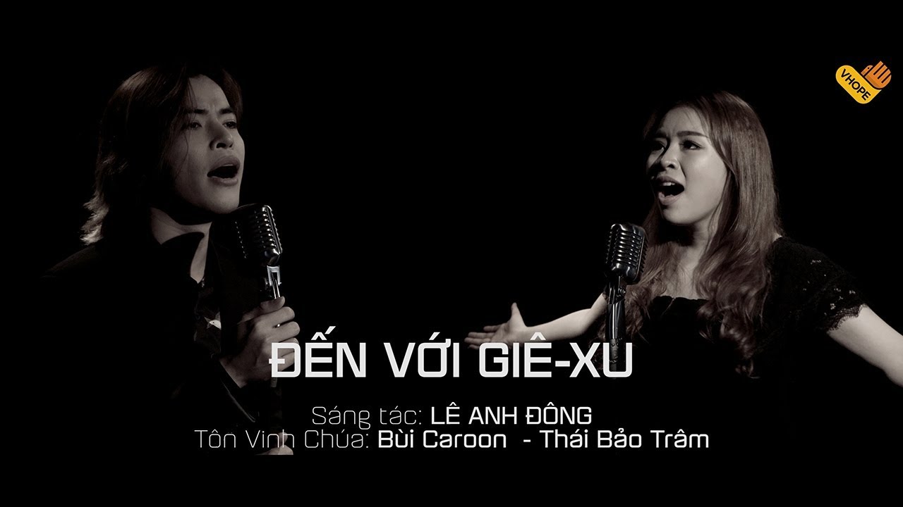 VHOPE | Đến Với Giê-xu - Bùi Caroon & Thái Bảo Trâm | CHẠM+ (Lyric Video)