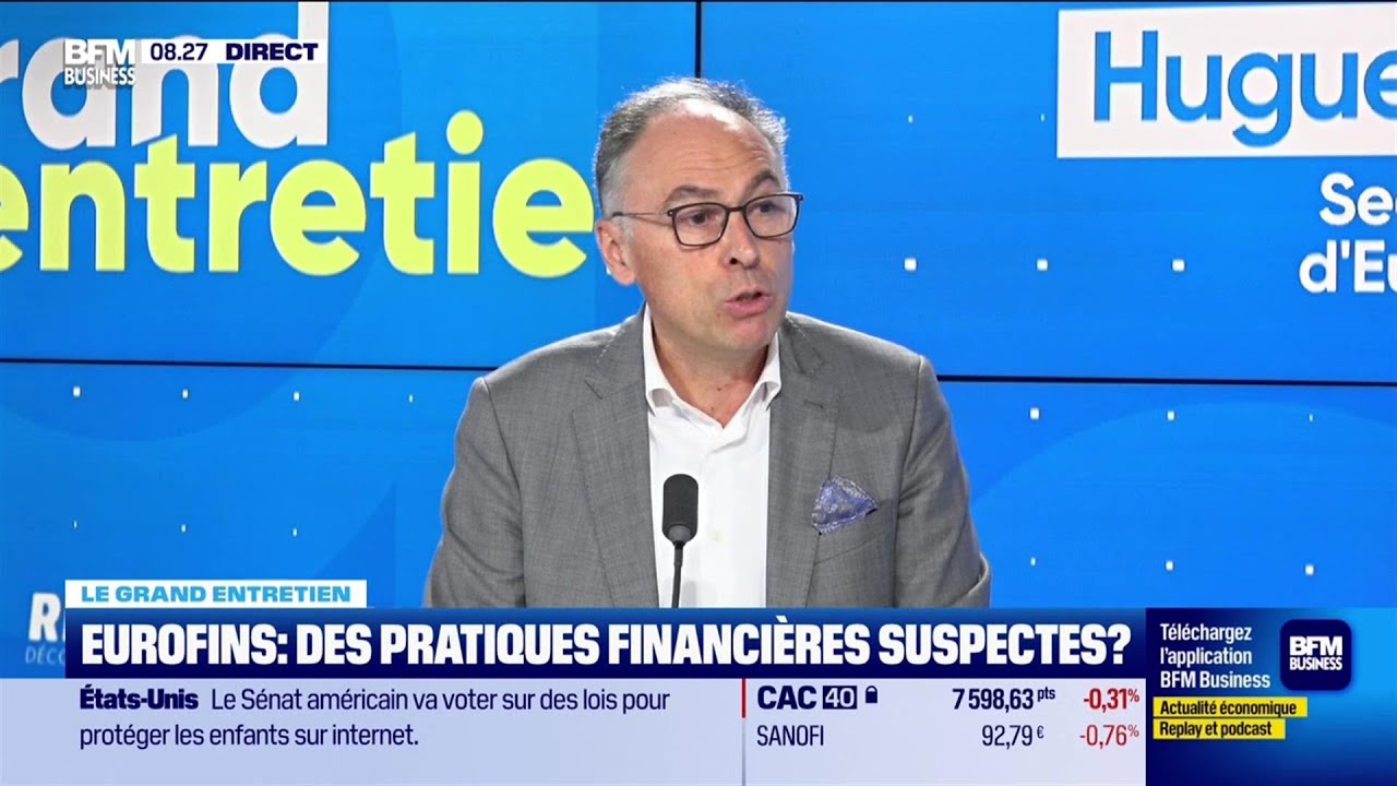 Hugues Vaussy (Eurofins Scientific) : Nouvelle offensive de Muddy Waters