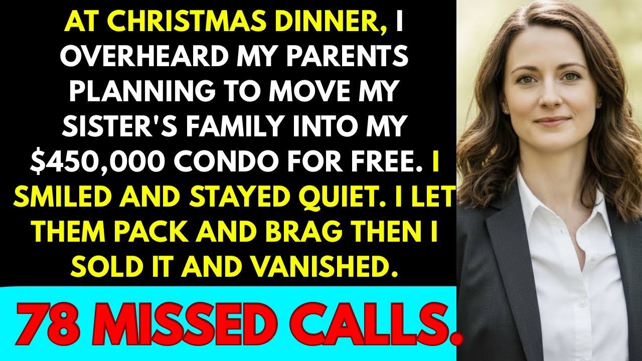 At Christmas Dinner, I Overheard My Parents Planning To Move My Sister’s Family Into My $450,000...