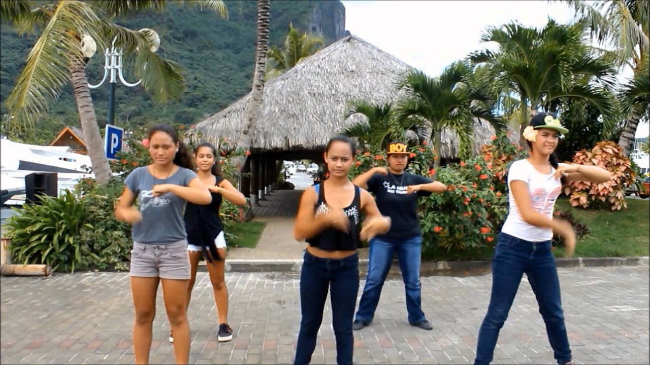 SHADOW OF CREW : Don't worry and dance wiht me- Collège de BORA BORA