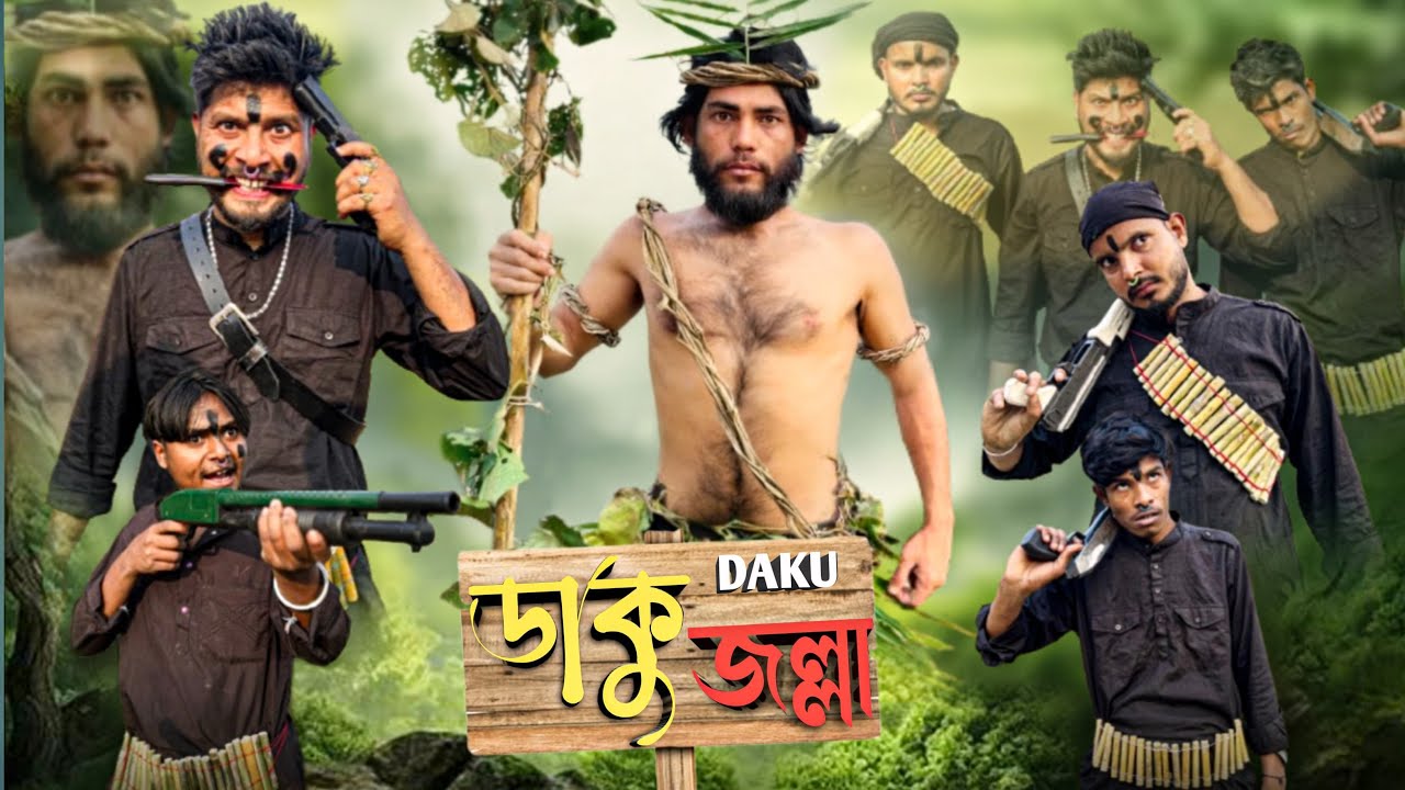 DAKU JOLLA | ডাকু জল্লা | Daku | Funny video | Bangla comedy video | its Noor Bhai |  Comedy 